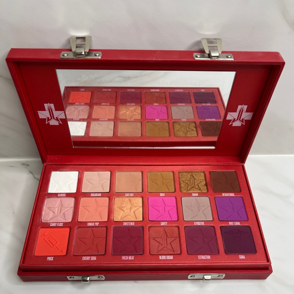 Blood sugar eyeshadow palette Jeffree star
